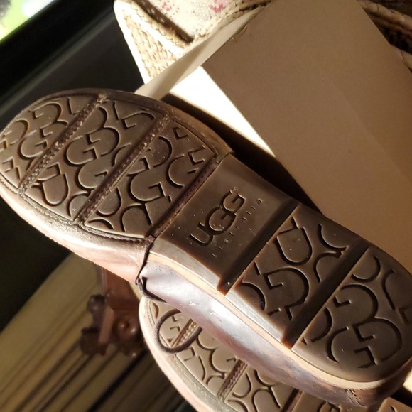 UGG Leather Shearling Boots - Picture 7 of 12